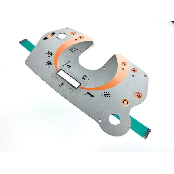 FPC Membrane Tactile Tactile Switch Keyboard With Embossing Poly Domes