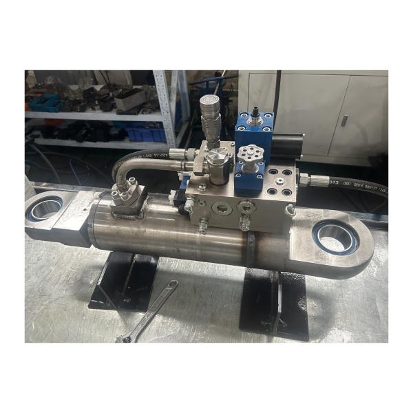 cilindro hidráulico telescópico 25MPa 2500mm de carrera para la conservación del agua