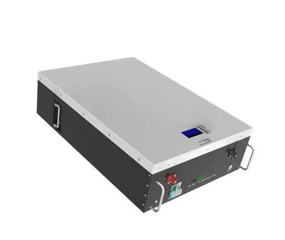 5kw 8kw Sistema de energia híbrida Baterias montadas na parede Pacote de armazenamento de energia solar Powerwall Kit Home