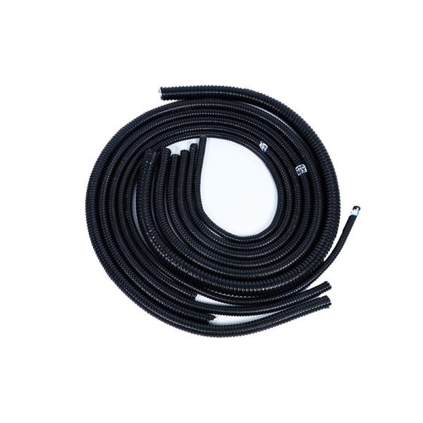 Standard Plastic Coated Metal Hose for Flexible Food and Beverage Industry