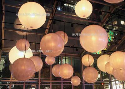 C.C. completa da luz da decoração do balão da impressão diodo emissor de luz de 640 watts uma suspensão inflável de 2,5 M