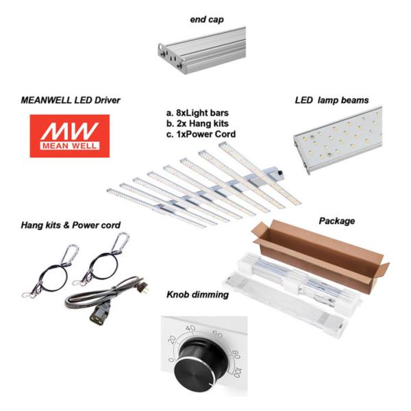 Спектр Dimmable 3500K 650w парника полный привел светлую Адвокатуру
