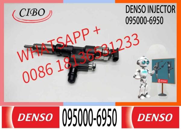 DENSO Common Rail Injector 095000-6950 095000-6951 095000-6952 23670-E0330 For HINO 500 Series J05 5.2D Diesel ENGINE