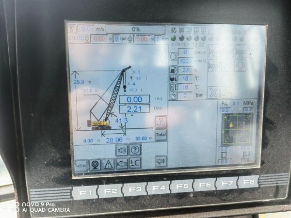 2020 Model Second Hand Crawler Cranes 60t Crawler Crane SANY SCC600A Boom 37-49m