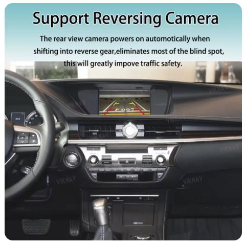 2015-2022 Lexus ES Rádio sem fio Universal Controles do Volante caixa de interface OEM