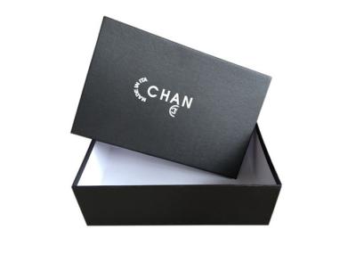 CMYK a ridé la boîte de chaussures de carton avec la fenêtre de PVC