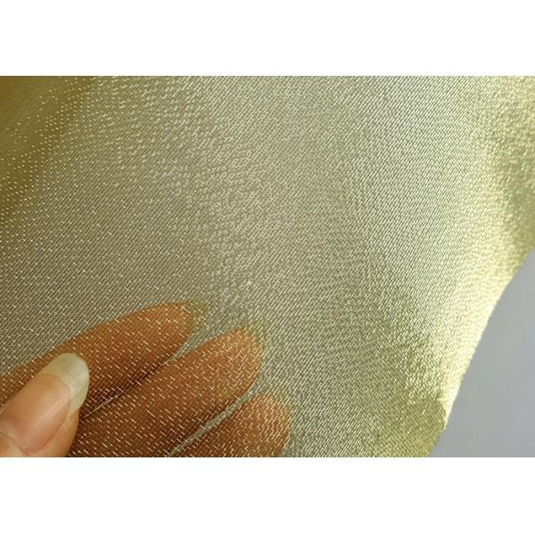 Ultra Thin Brass Woven Laminated Wire Mesh Architectural Glass