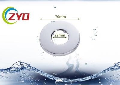 Single Hole Kitchen Sink Faucet Hole Cover Deck Plate SS Metal / Plastic Body