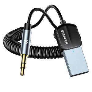 Essager EB01 Series Male 3.5mm Jack Audio Bluetooth Adapter Blue Tooth Receiver