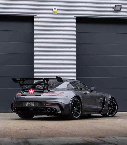 Pièces automobiles pour Mercedes AMG GT GTC GTS Body Kit AMG GT Série noire améliorée Style avant et arrière pare-chocs Spoiler Hood Body Kit