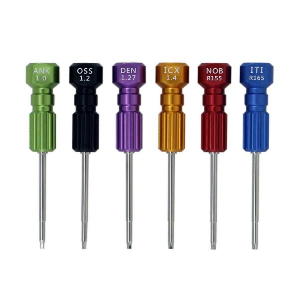 Customized Orthodontic Implant Screwdriver Set , Dental Implant Abutment