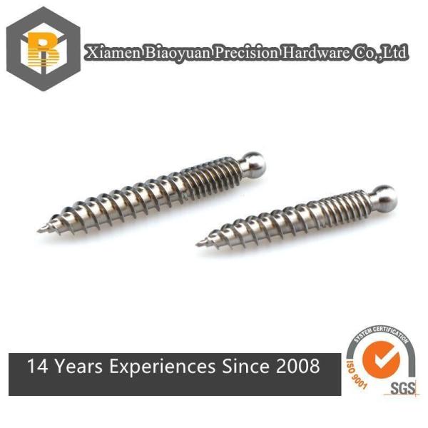 Produces CNC Titanium Dental Implant Machine Part with Precision Milling and Turning