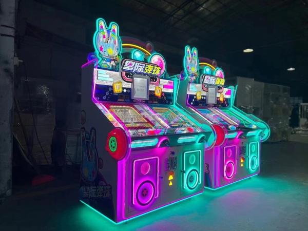 Double Players Pinball Arcade Machine Coin Operated Pinball Machine 220V/60W