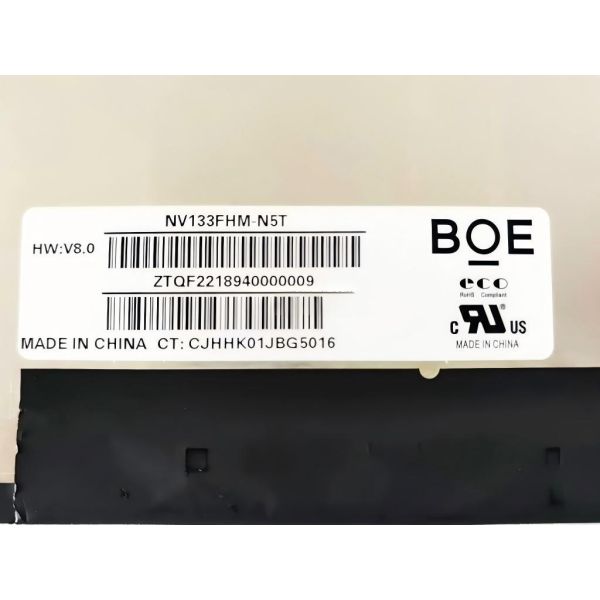 BOE 13.3-inch Full HD 1080P In-Cell Touch Laptop LCD Screen Display Panel with 300 nits Brightness and Ultra-Slim Design