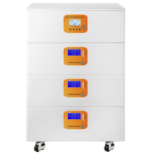 Home Battery Storage System Horizontal All in One Inverter and Energy Storage System Offering Scalable Capacity from 15.36kWh to 61.44kWh