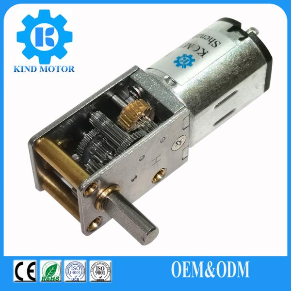 Small Worm Gear Motor 12v High Torque 10-6000rpm N30 Brushed