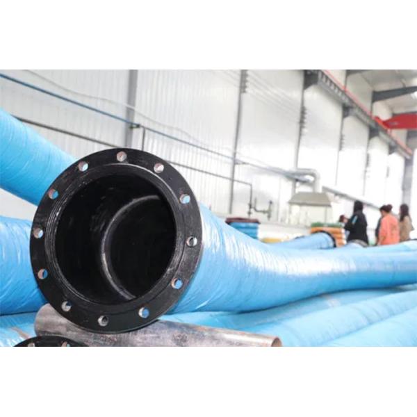 Minas de carbón manguera de succión de lodo 8 pulgadas 10 pulgadas Flange espiral de acero de alambre esqueleto