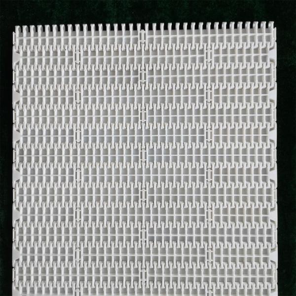                  Fire Resistant Flame Retardant Plastic Modular Conveyor Belt for Box Transfer             