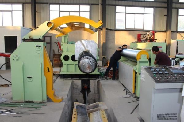 Hydraulic Galvanized Steel Slitting Line Machine 450V 300KW
