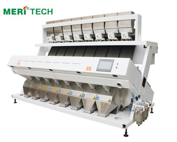 RGB Rice Color Sorter Machine , Broken Rice Separator Machine 512 Channels