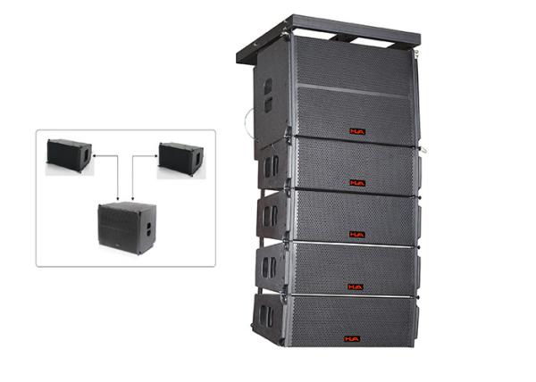 Dual 8 Inch Nightclub Sound Equipment Line Array