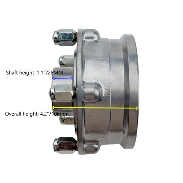 Аксессуары мотоциклов колесный узел трехколесный мотоцикл переднее колесо 5-ствольное кольцевое переключатель 6304 тормозная панель