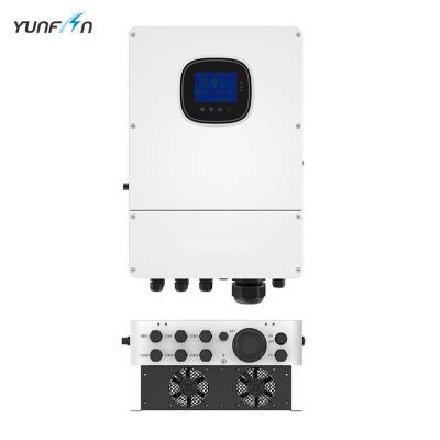 5.5KW Inversor solar 230Vac Fase única On Grid Off Grid Inversor solar 48V Bateria 5500W IP65