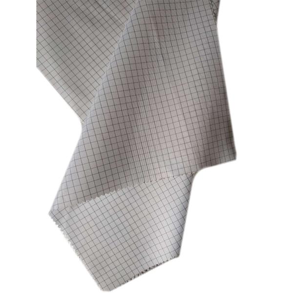75D*75D Anti Static ESD Fabrics Lab Coat Polyester For Cleanroom