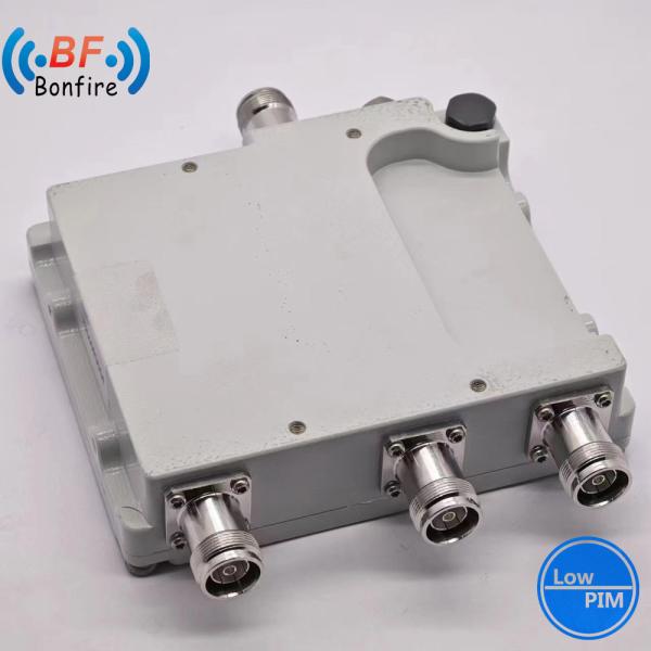2300-2400 2500-2700MHz Low Pim -150dbc Triplexer RF Diplexer Twin Diplexer RF Dual Band Combiner with 4.3-10-F Connector