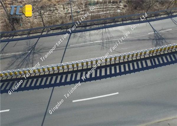 Metal Highway Roller Barrier Road Protection Barriers For Curved Tunnel
