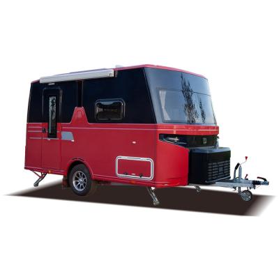 Remorque de campeur ultra légère extérieure d'aventure de FRP de remorque légère en aluminium de camping