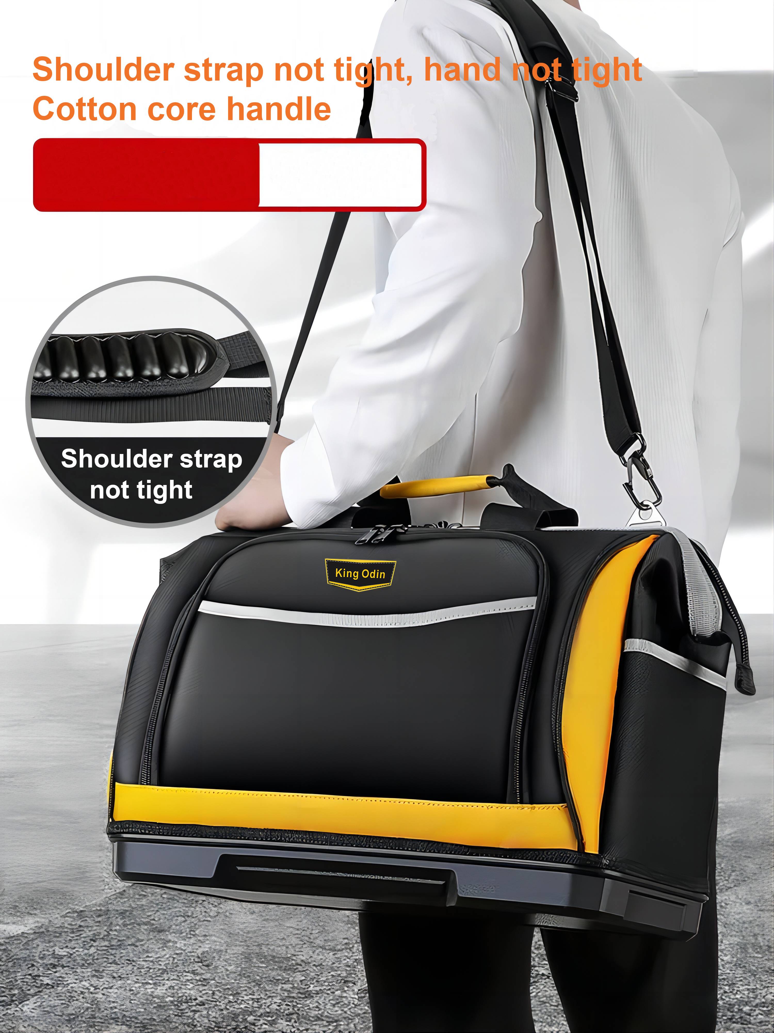 Durable Electrician Specific Portable Universal Storage Bag, Repair Canvas Tool Bag