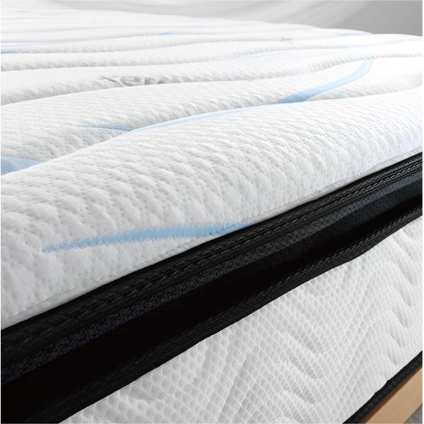 Natural Home Bedroom Massage Nine-zone Independent Spring Mattress with Modern Design