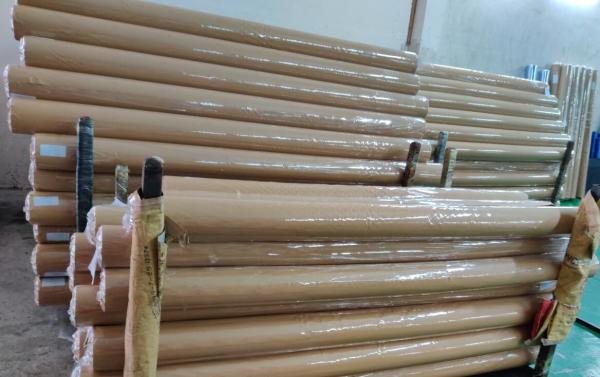 Folha plástica clara do PVC espessura 200KG reciclável de 0.025mm - de 0.15mm