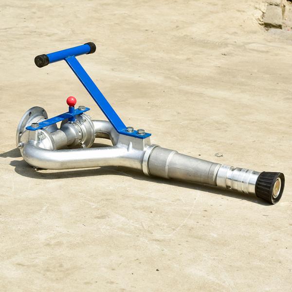 Capacités élevées en acier inoxydable manuel canon à eau intelligent aspergeur camion véhicule de lutte contre l'incendie