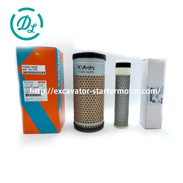 EexcavaStart Kubota U30-5 Excavator Air Filter OEM TC020-16324 T0270-93220