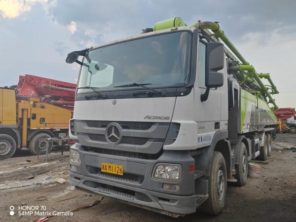 2019 ZOOMLION 63m Concrete Pump on Mercedes Benz Chassis for Sale