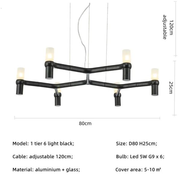 Creative Art Deco Pendant Lights Modern Luxury Chandeliers Crown Magnum Pendant（WH-AP-604）