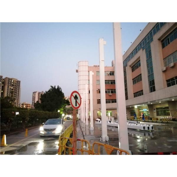 Construção clara da armação de aço para a vertente do hospital