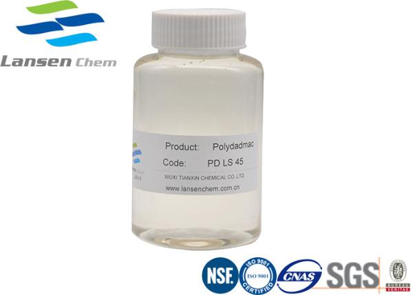 Agent antistatique de teinture de coagulant de Polydadmac pour le traitement des eaux usées