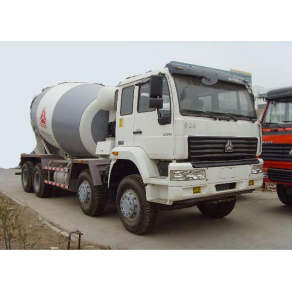 смеситель цемента трейлера тележки 336HP 8X4 LHD ZZ5311GJBN3261W конкретного смесителя 14CBM