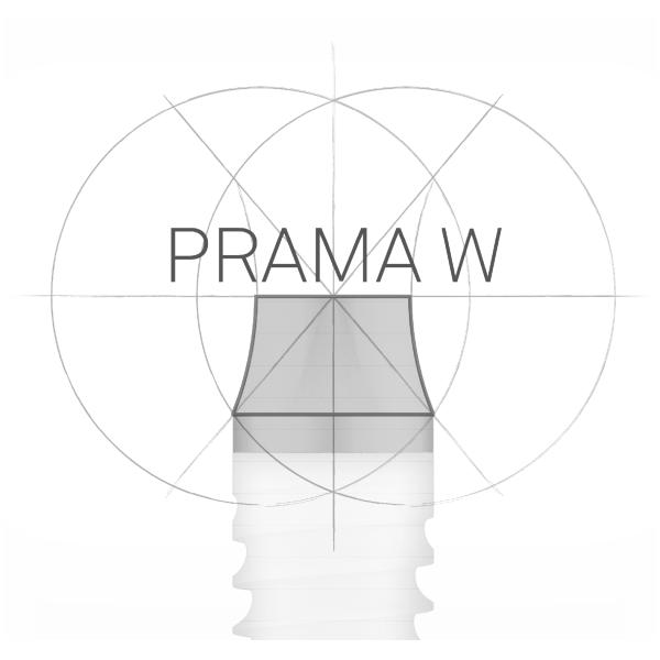 SWEDEN&MARTINA® KOHNO 3.3 / PRAMA 3.3 3.8 4.25 5.0 / Premium 3.3 Titanio Prefabricación en blanco 10 mm Engajando Arum / Dess