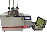 Máquina de teste de temperatura Vicat para plásticos com controle de temperatura de ±0,2°C