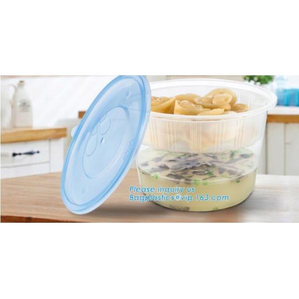 Коробка бенто пластикового устранимого пластикового взятия качества еды отсутствующая с 4 отсек, пищевой контейнер контейнеров пластиковый течебезопасный