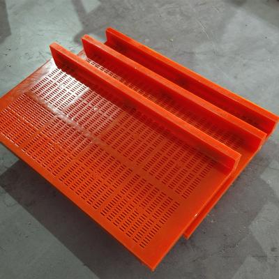 Polyurethane Self Cleaning Dewatering Screen Mesh 30-40mm Thickness