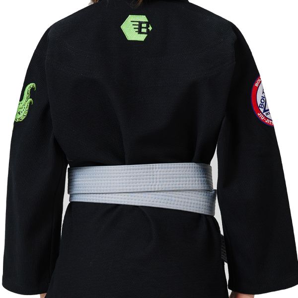 Pearl Weave Lightweight Jiu Jitsu Gi For Boys With 350 GSM Fabric And Custom Design