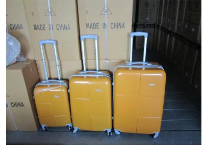 Lightweight ABS PC Luggage Bag Hard Shell 4 Wheel Spinner With Normal Combination Lock