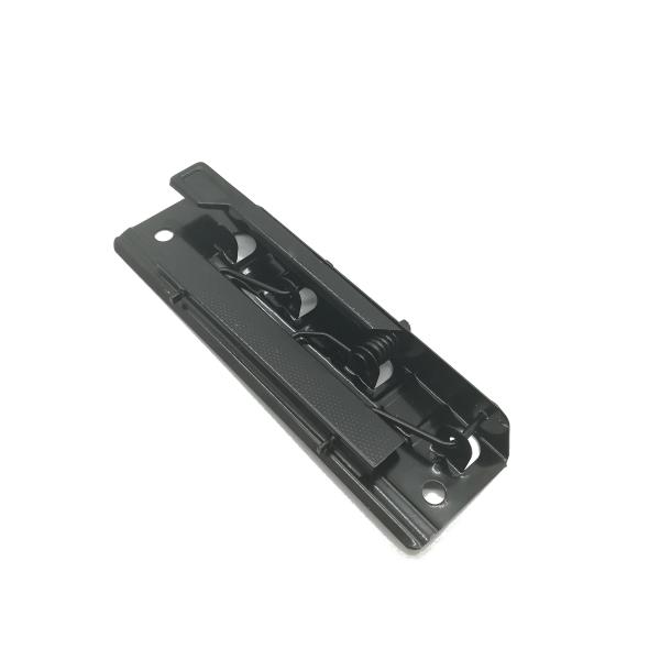 Matte Black Loose Leaf Binder Clips Metal Spring Clips 4 Inch For Folder  Board