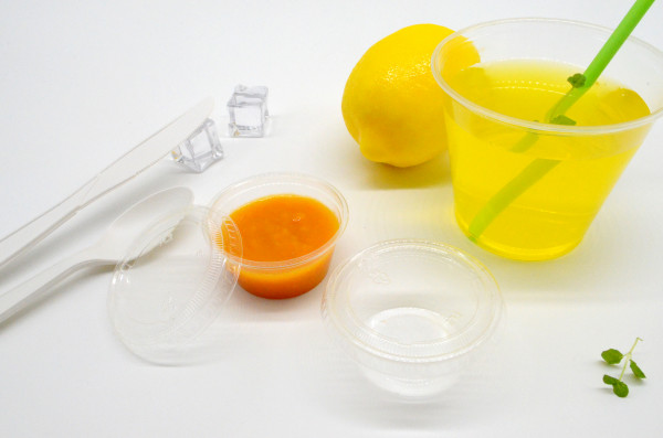 на вынос Biodegradable устранимые чашки 2oz 62mm для замороженного Smoothie кофе холодного напитка