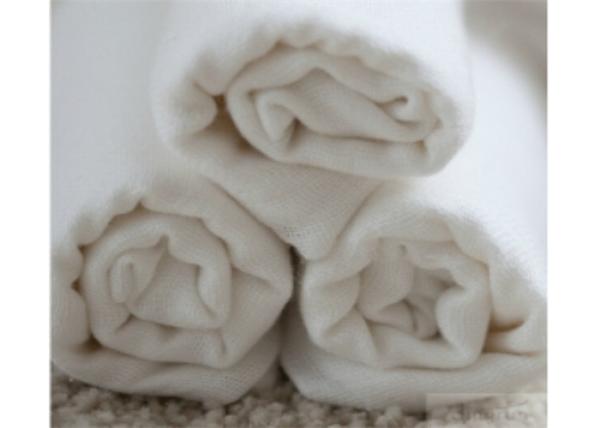 Pure Double Weave Washable Cloth Diapers , Natural Newborn Cloth Diapers 